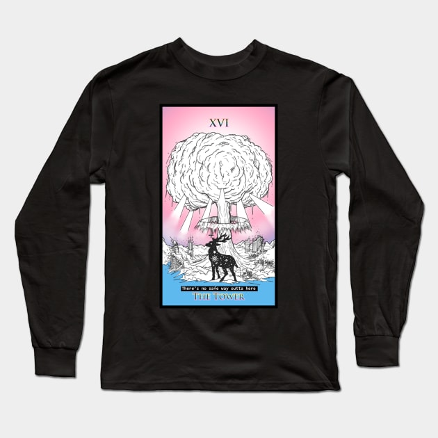 The Tower Long Sleeve T-Shirt by LoveinLoss